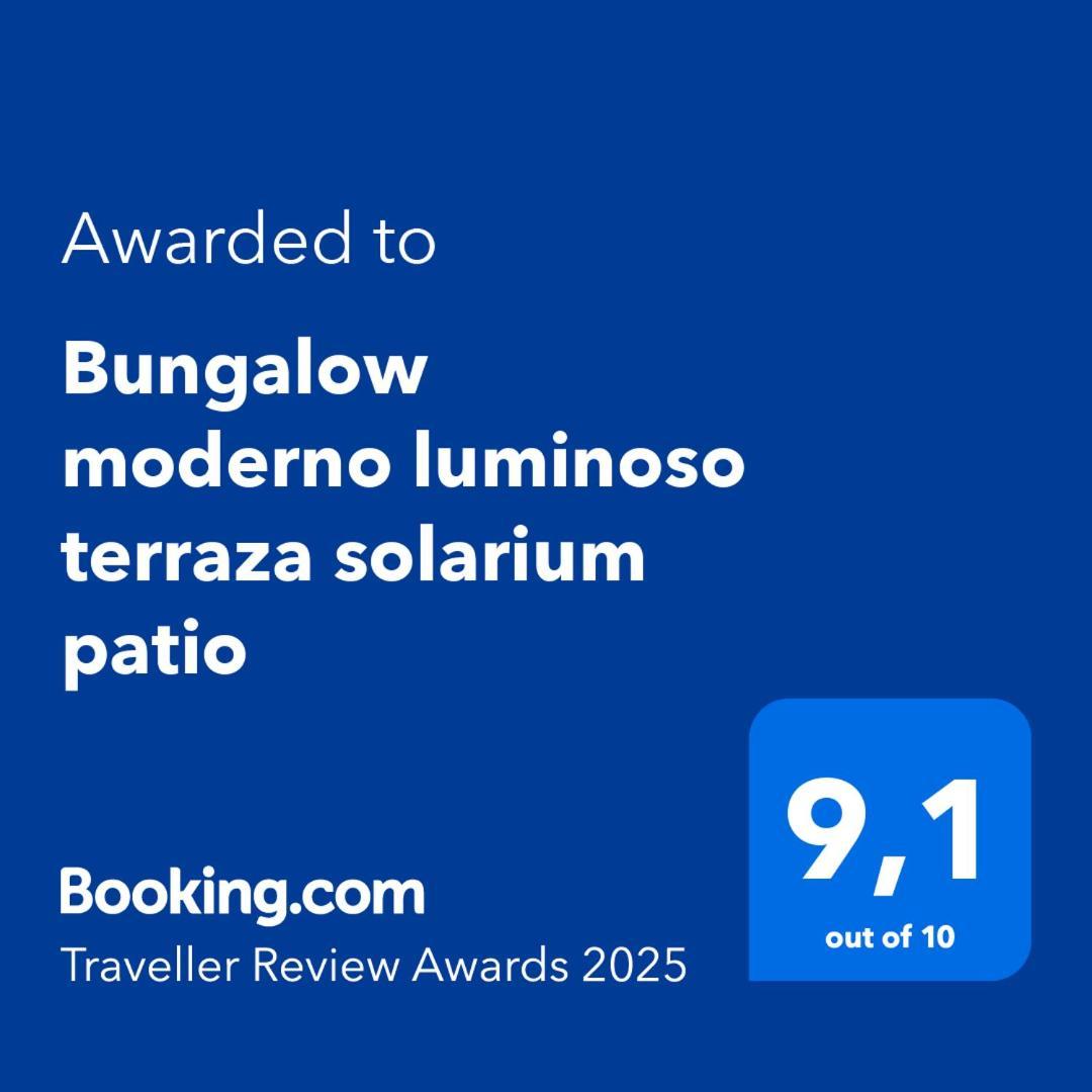 Bungalow Moderno Luminoso Terraza Solarium Patio Puerto Marino Экстерьер фото